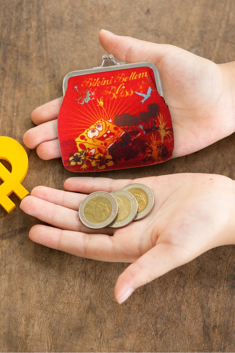 Bikini Bottom Bliss Sponge Bob Coin Purse