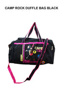 Camp Rock Black Duffle Bag