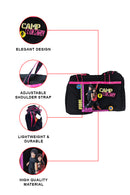 Camp Rock Black Duffle Bag