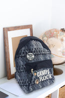 Camp Rock Black Backpack