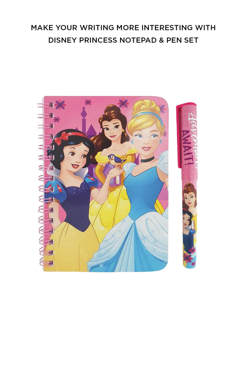Disney Princess Notepad & Pen A6
