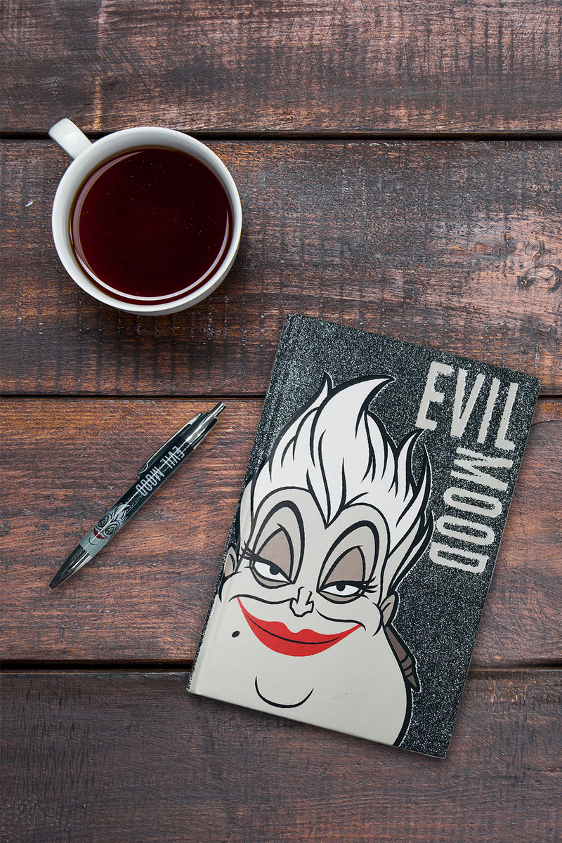 Disney Ursula Evil Mood Notebook & Pen