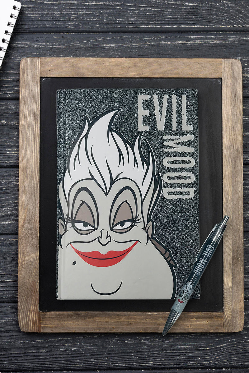 Disney Ursula Evil Mood Notebook & Pen