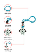 Disney Frozen Snow Sisters 3D Olaf Keyring
