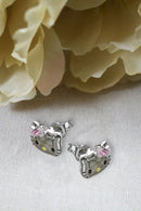 Hello Kitty 925 Original Sterling Silver Range Earrings Set .A simply stunning silver colour kitty face earrings with a red bow studded with a red Austrian crystal in the middle. Exclusively Available at Reliance Gifts www.reliancegifts.co.uk