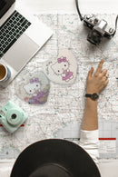 Hello Kitty Vintage Heart Shaped Compact Mirror