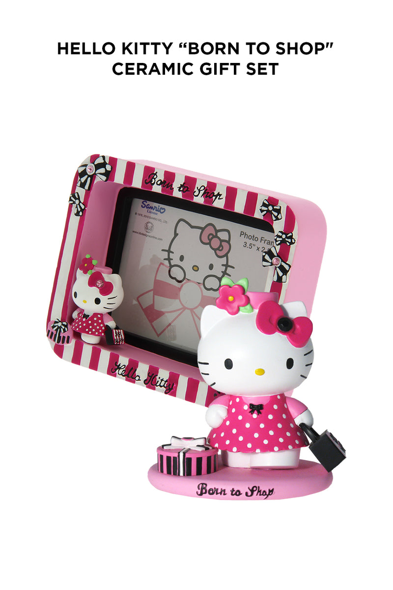 Hello Kitty “Born to Shop “Ceramic Gift Set