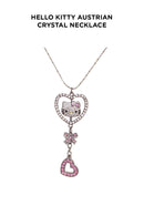 Hello Kitty Austrian Crystal Necklace