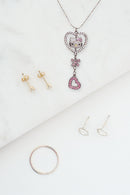 Hello Kitty Austrian Crystal Necklace