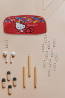 Hello Kitty Red Bow Print Pencil Case