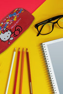 Hello Kitty Red Bow Print Pencil Case