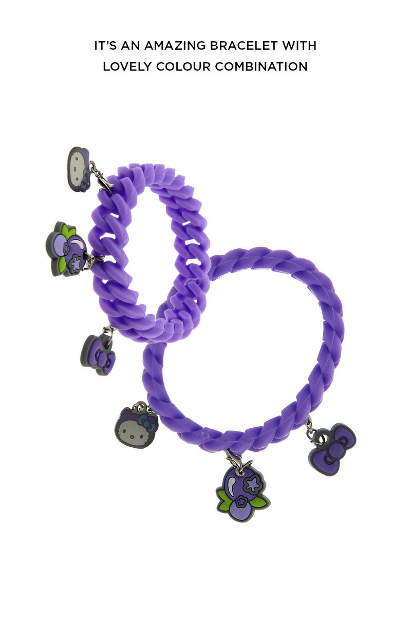 Hello kitty Blueberry (purple) Scented Bracelet