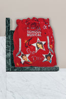 High School Musical Red Drawstring Bag