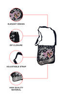 High School Musical Black Shoulder Bag