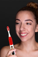 Justin Bieber Singing Toothbrush features the hits "As Long As You Love Me" and "Beauty and a Beat" by Justin Bieber. Join the brushing revolution by getting your Justin Bieber singing toothbrush today. Exclusively Available at Reliance Gifts www.reliancegifts.co.uk