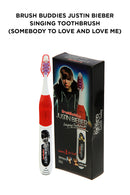 Brush Buddies Justin Bieber Singing Toothbrush (Somebody to Love and Love me)-RED