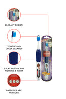Justin Bieber Singing Junior Toothbrush (Baby & U Smile) BLUE