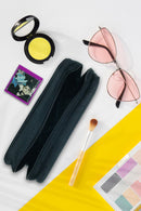 Justin Bieber Cosmetic Case Black With Zip And Compact Mirror Girls/Boys Gift Set