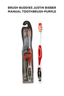 Brush Buddies Justin Bieber Manual Toothbrush-Red