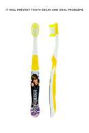 Justin Bieber Kids Yellow Manual Toothbrush
