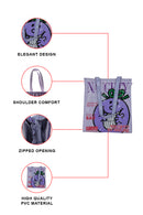 Little Miss Naughty Plastic Tote Shopper Bag