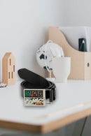 Marvel Deluxe PU Leather Belt With Marvel LOGO Buckle