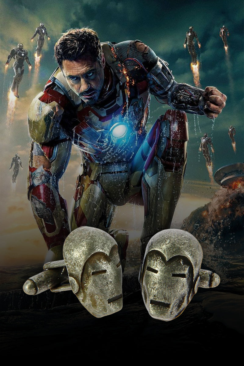 Marvel Comics Men’s Super Hero Iron Man 3D Cufflinks