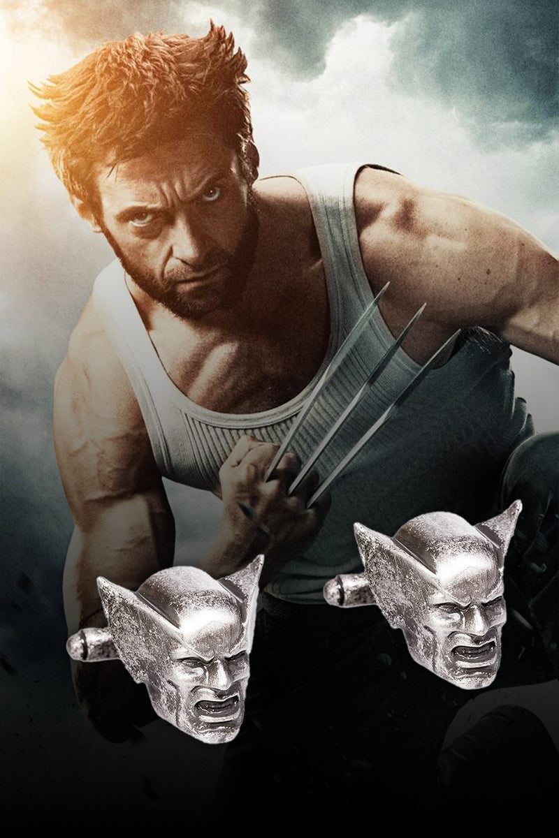 Marvel Comics Men’s Super Hero Wolverine 3D Cufflinks with gift box