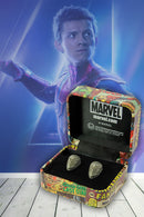 Men's Super Hero Spiderman 3D Cufflinks /Marvel Comics  With Gift Box