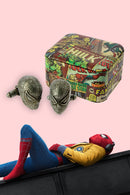 Men's Super Hero Spiderman 3D Cufflinks /Marvel Comics  With Gift Box