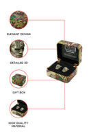 Marvel Comics Men’s Super Hero Captain America 3D Cufflinks