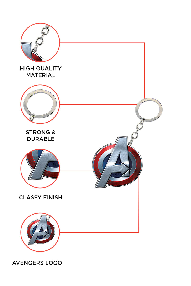 Marvel Age Of Ultron Keyring - Captain America