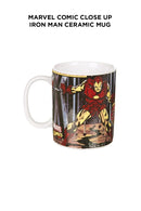 Marvel Comic Close Up Iron Man Ceramic Mug