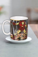 Marvel Comic Close Up Iron Man Ceramic Mug