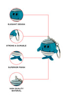 Mr. men  Mr. Bump 3D Key Ring