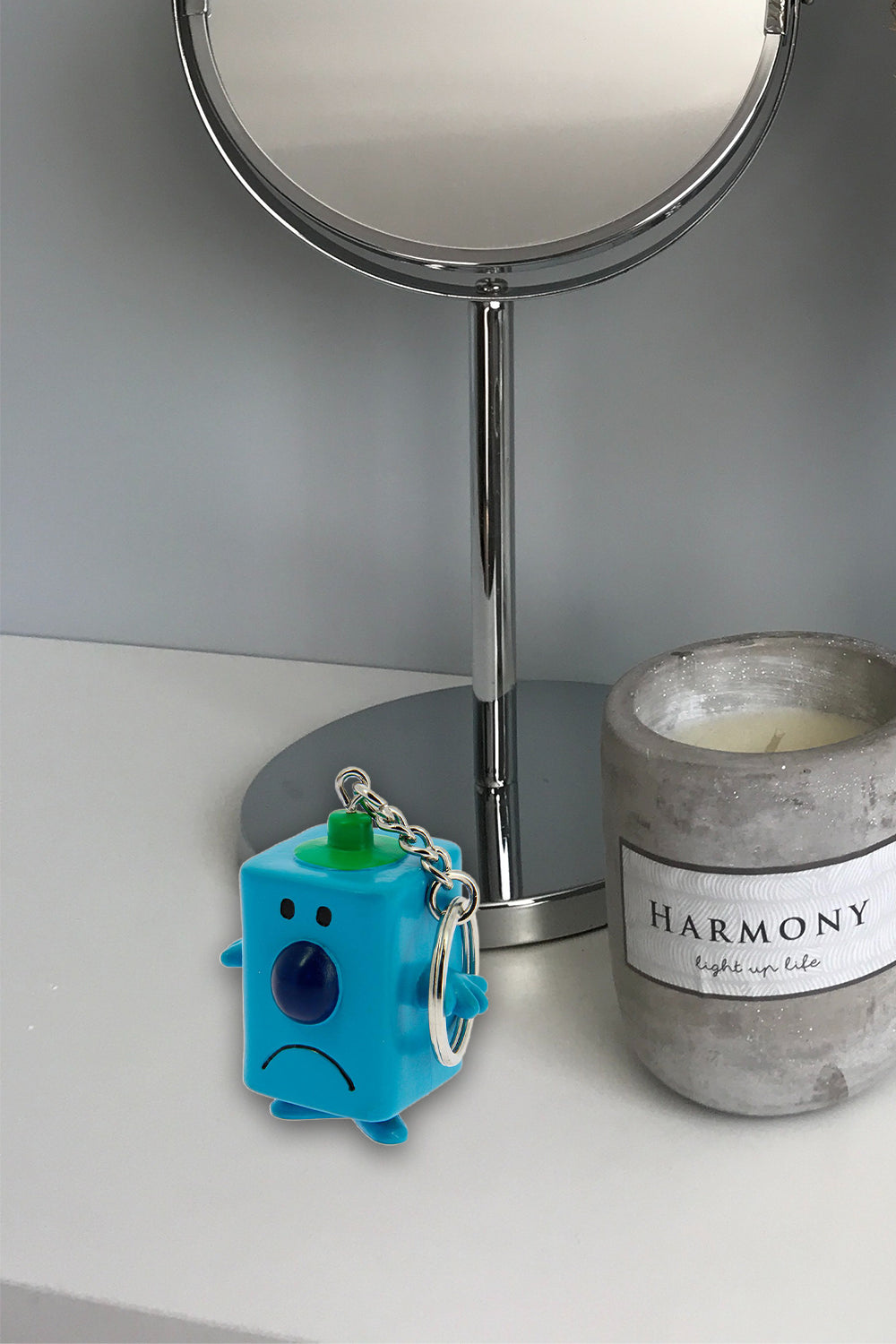Grumpy Key Ring Mr. Men Mr. Grumpy 3D Key Ring