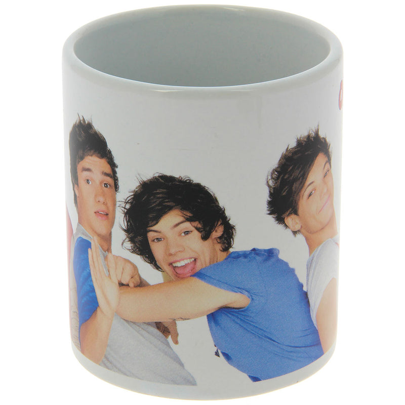 One Direction Red and Blue Ceramic Mug