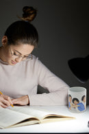 One Direction Red and Blue Ceramic Mug