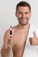 Justin Bieber Singing Toothbrush-Somebody to Love & Love Me It’s available in 4 colors Red, Yellow, Purple and Blue color perfect for both boys and girls. Description Soft DuPontTM bristles and an ergonomic design help clean plaque in hard-to-reach places.