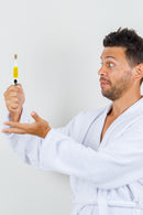 Justin Bieber Singing Toothbrush (Somebody to Love and Love me)-Yellow Justin Bieber Singing Toothbrush features the hits "Somebody to Love" and "Love me" by Justin Bieber. It’s available in 4 colours Red, Yellow, Purple and Blue colour perfect for both boys and girls.