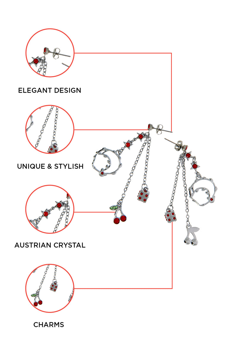 Betty Boop Winking Charm Earring