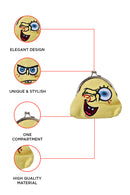 SpongeBob Lenticular Eyes Vintage Coin Purse