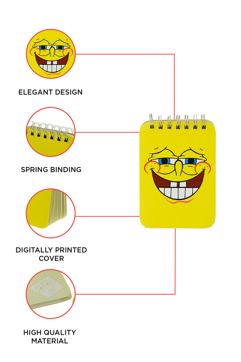 SpongeBob Square Pants Writing Pad (Happy face)
