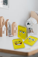 SpongeBob square pants writing pad set (Grumpy, Blushing and Happy Face)