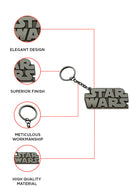 Star Wars Logo Key Ring