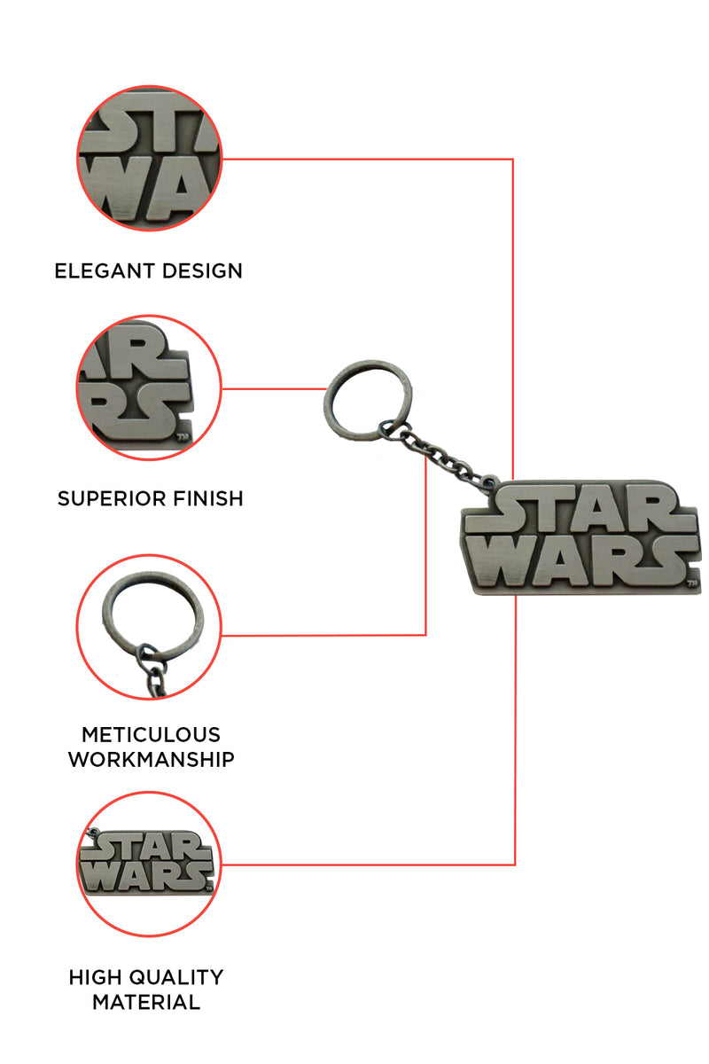 Star Wars Logo Key Ring