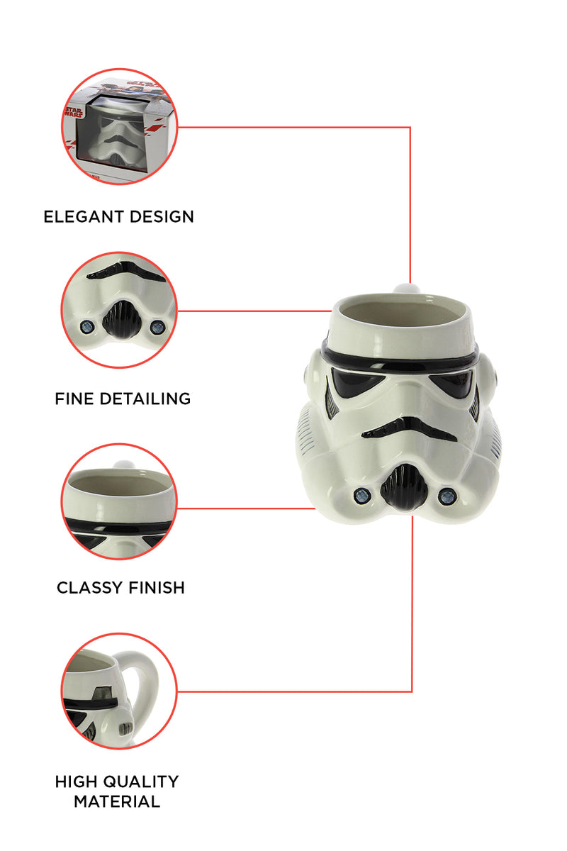 Star Wars Ceramic 3D Stormtrooper Mug
