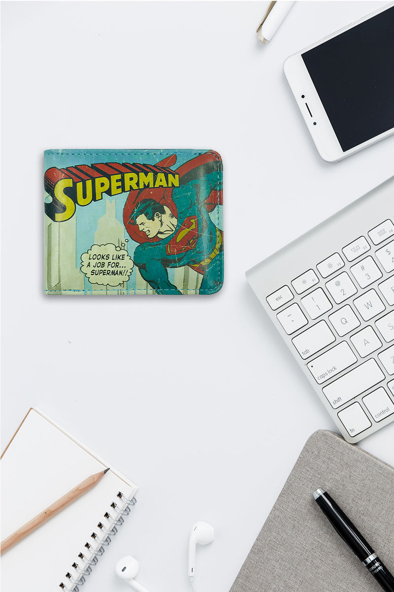 Vintage Superman Wallet in a Gift Box