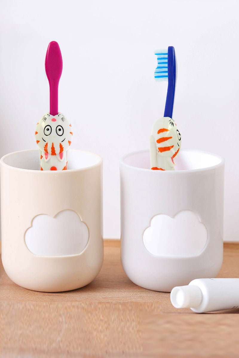 Brush Buddies Talkin Wanda Whiskers (Cat) Toothbrush - Pink