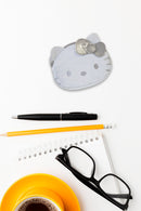 Hello Kitty Silver Bow Coin Purse